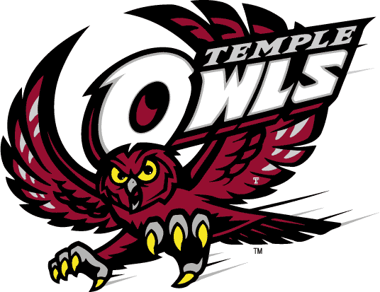 Temple Owls 1996-Pres Primary Logo vinyl decal